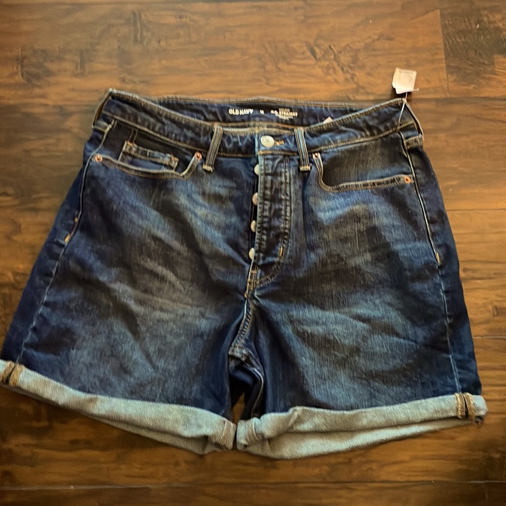 Old navy blue shorts